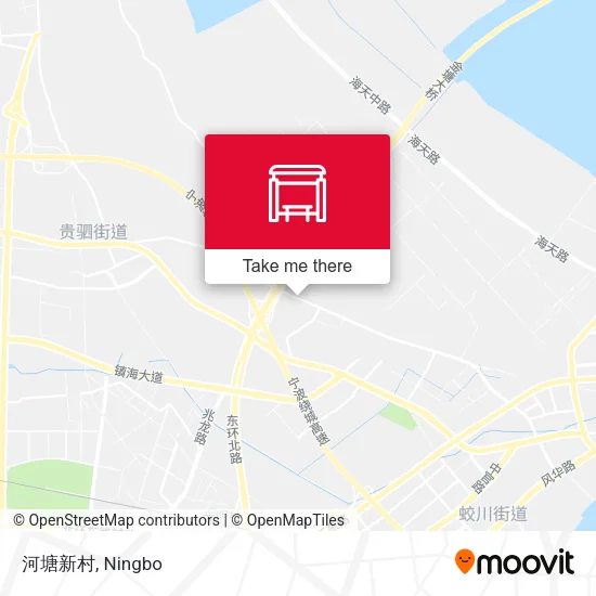 河塘新村 map