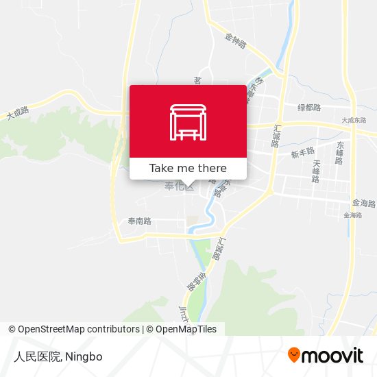 人民医院 map
