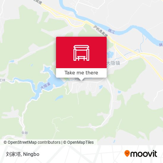 刘家塔 map