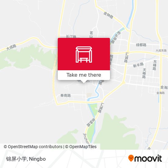 锦屏小学 map