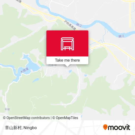 章山新村 map