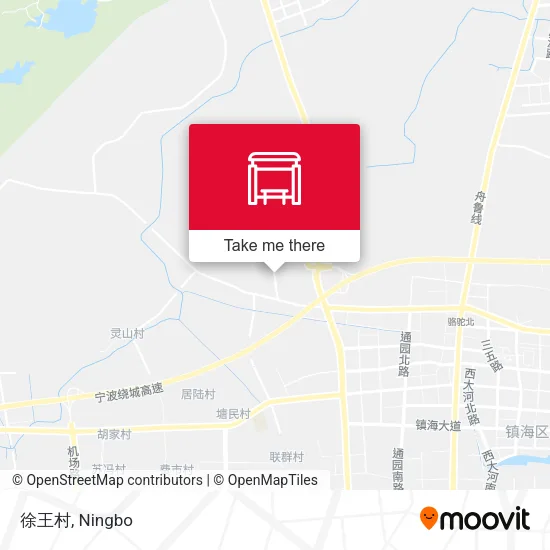 徐王村 map