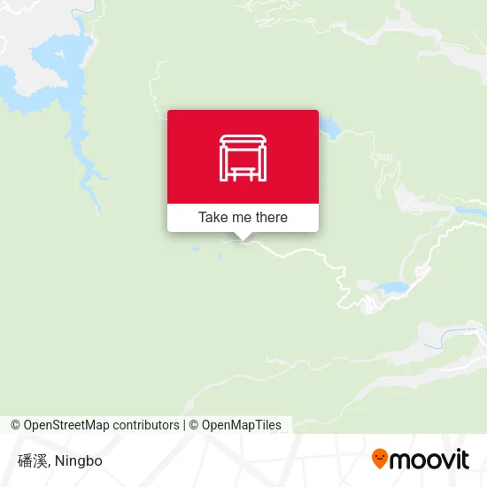 磻溪 map