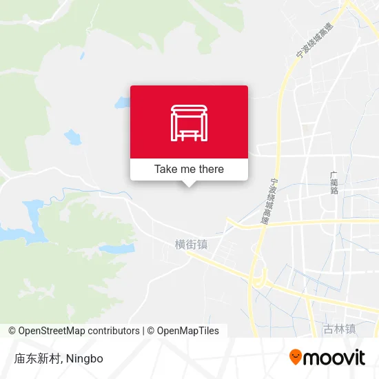 庙东新村 map