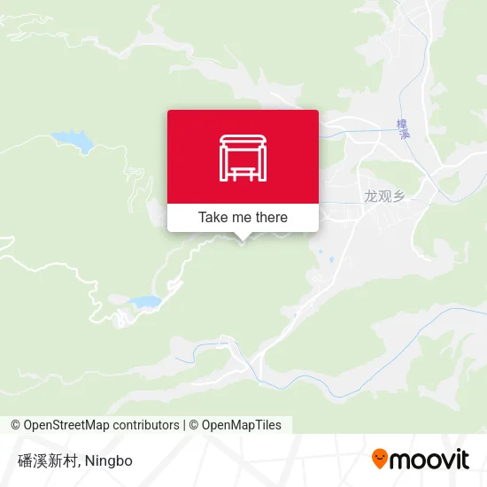 磻溪新村 map