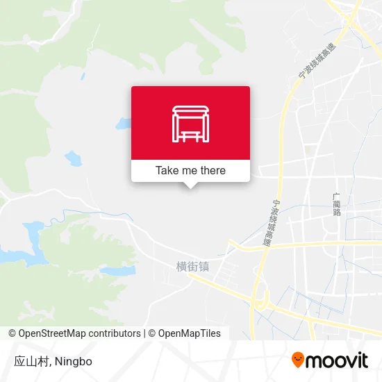 应山村 map