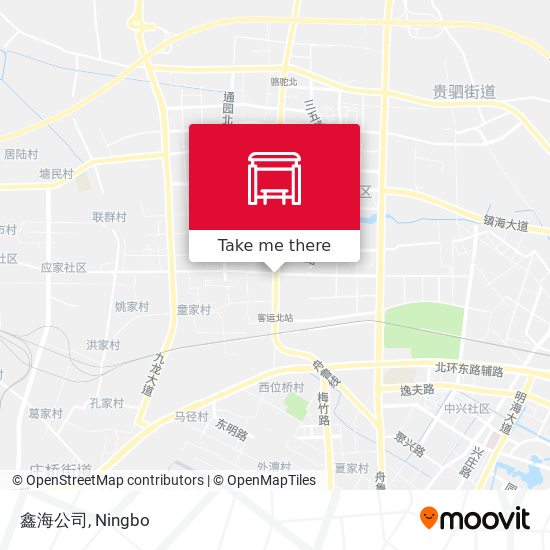 鑫海公司 map