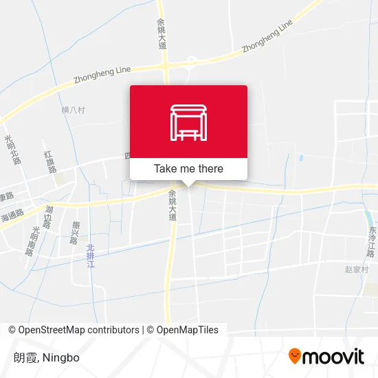 朗霞 map