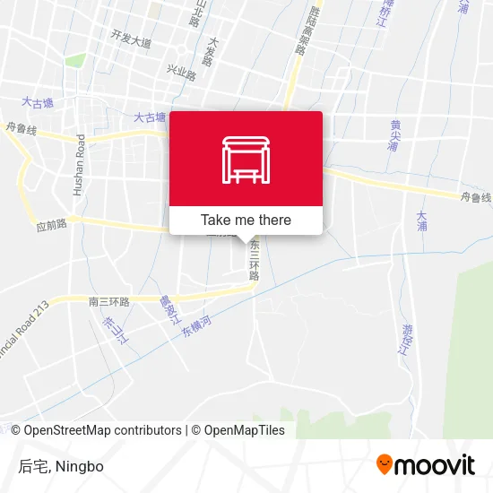 后宅 map