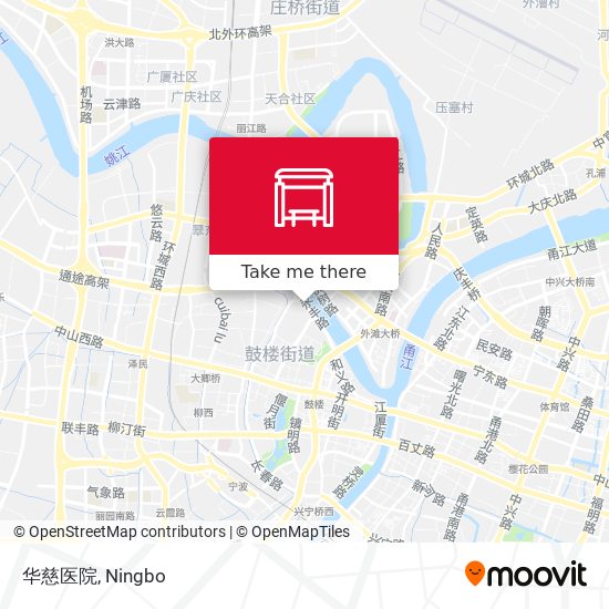华慈医院 map