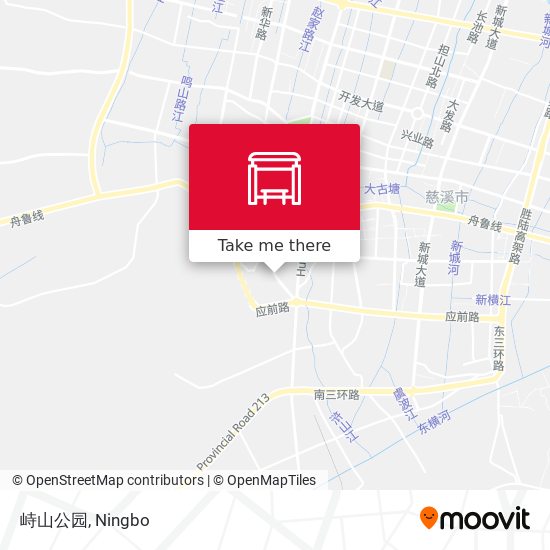 峙山公园 map