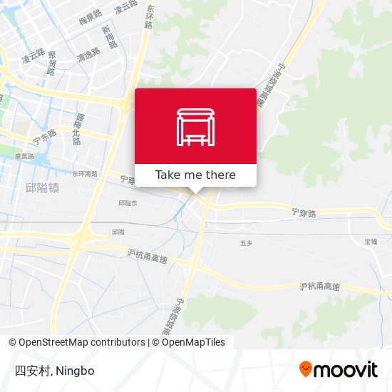 四安村 map