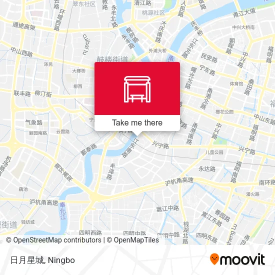 日月星城 map