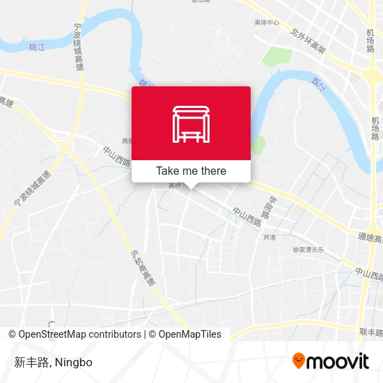 新丰路 map
