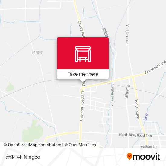 新桥村 map