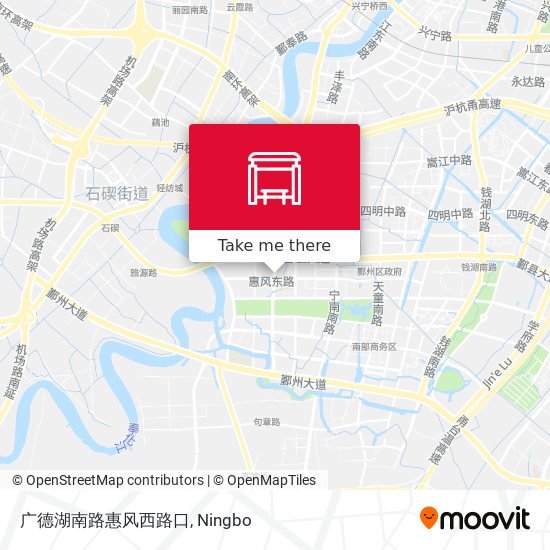 广德湖南路惠风西路口 map