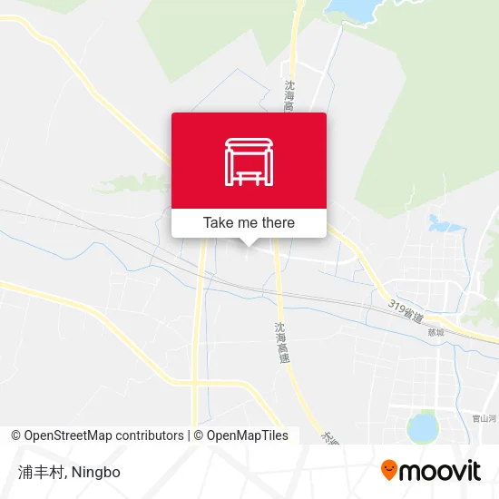浦丰村 map