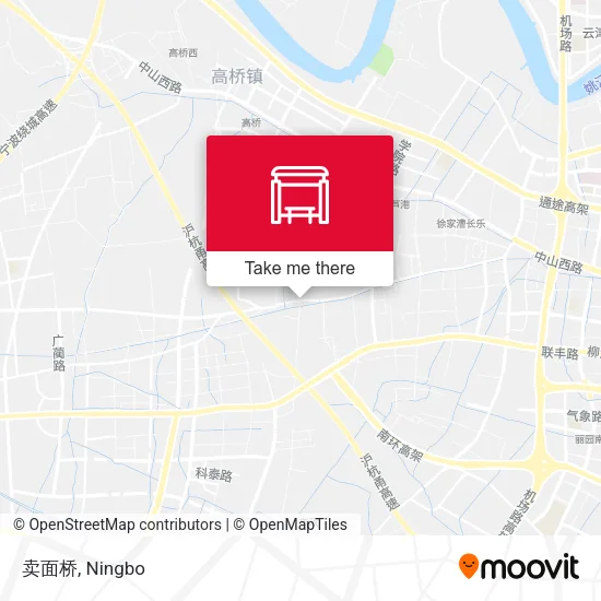 卖面桥 map