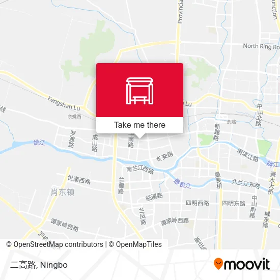 二高路 map