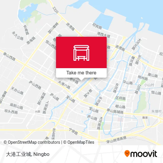 大港工业城 map