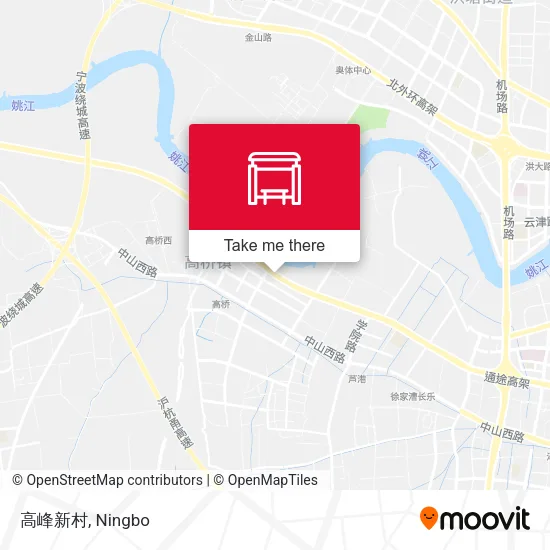 高峰新村 map