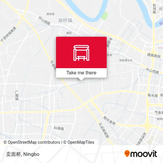 卖面桥 map