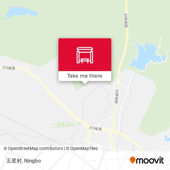 五星村 map