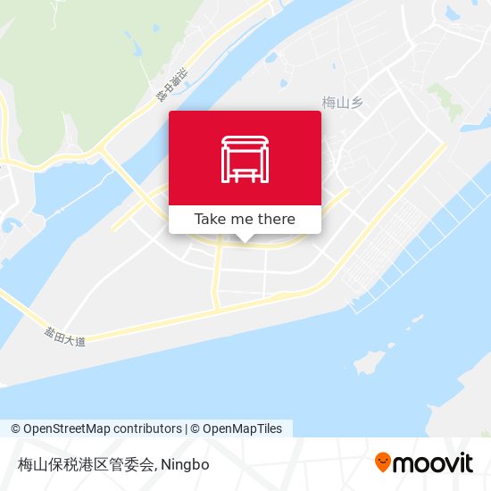 梅山保税港区管委会 map