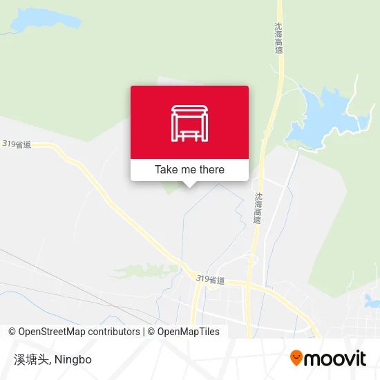 溪塘头 map