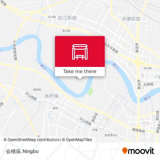 会稽庙 map