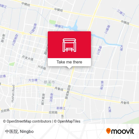 中医院 map