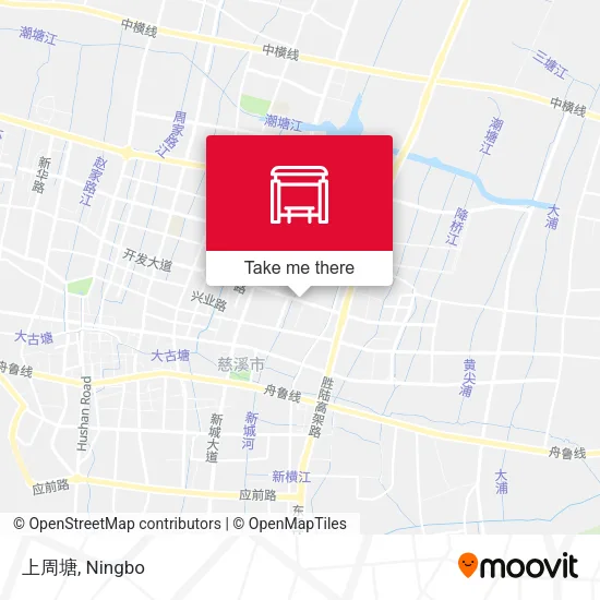 上周塘 map
