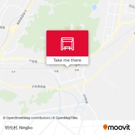 明伦村 map
