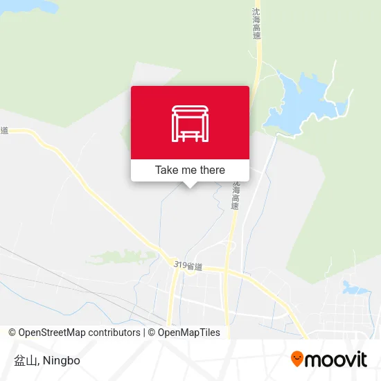 盆山 map