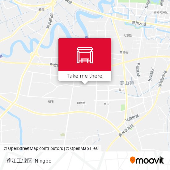 蓉江工业区 map