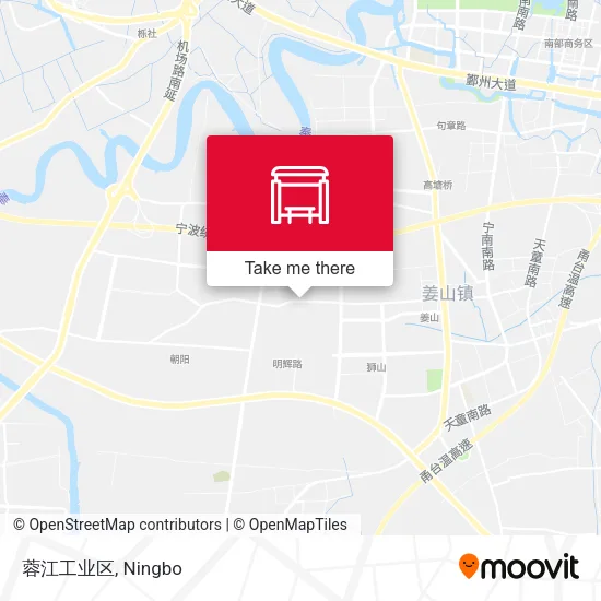 蓉江工业区 map
