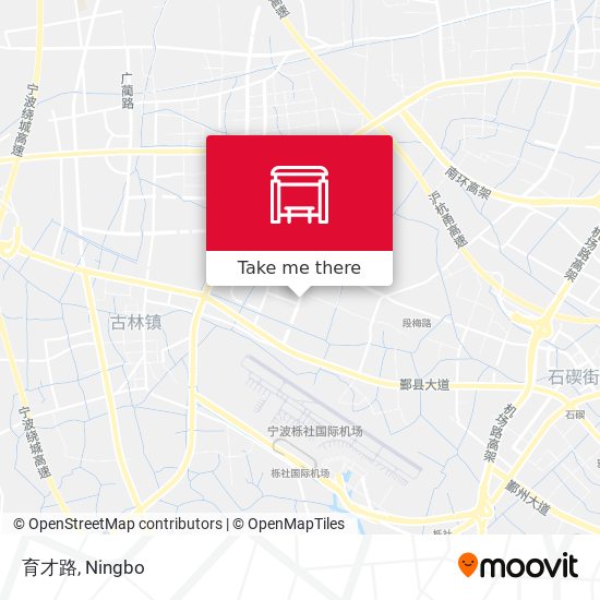 育才路 map
