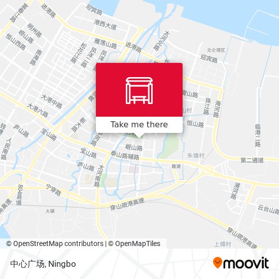 中心广场 map