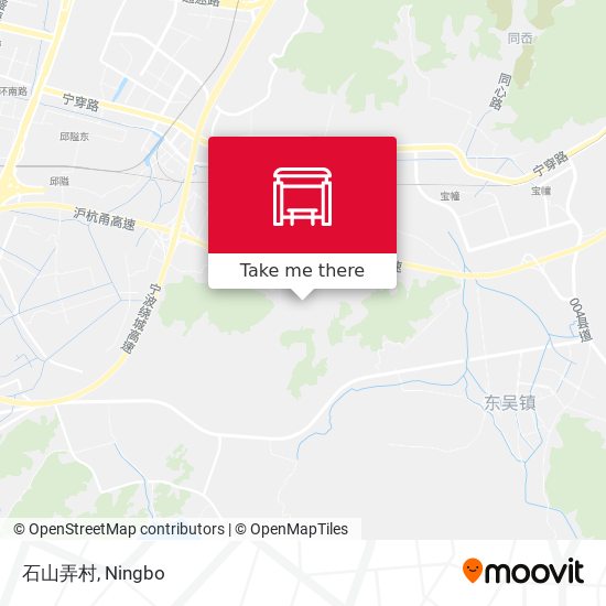 石山弄村 map