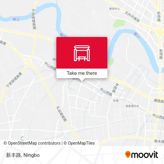新丰路 map
