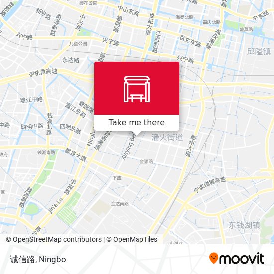 诚信路 map