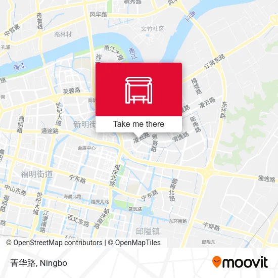 菁华路 map