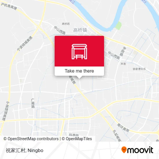 祝家汇村 map