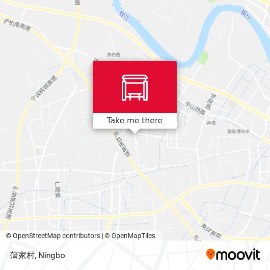 蒲家村 map