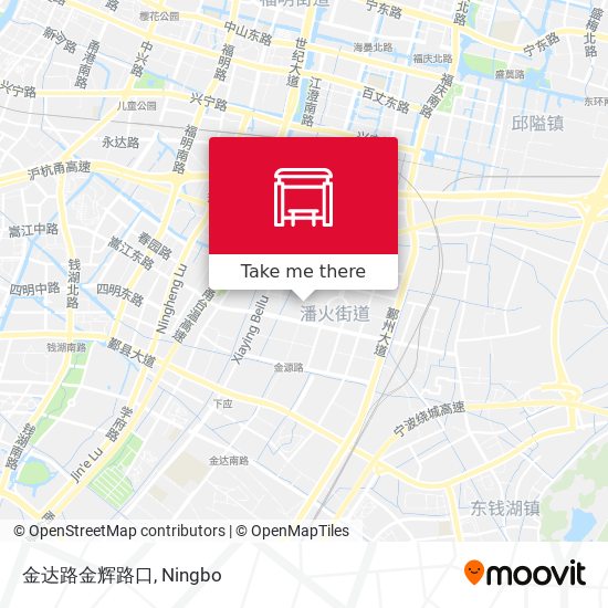 金达路金辉路口 map