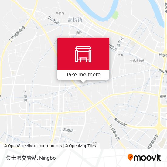 集士港交管站 map
