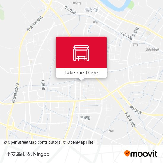平安鸟雨衣 map