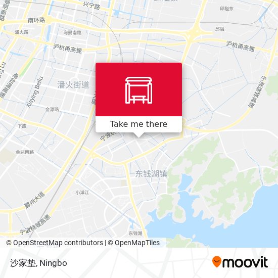 沙家垫 map