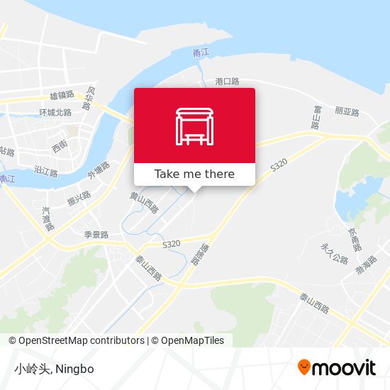 小岭头 map