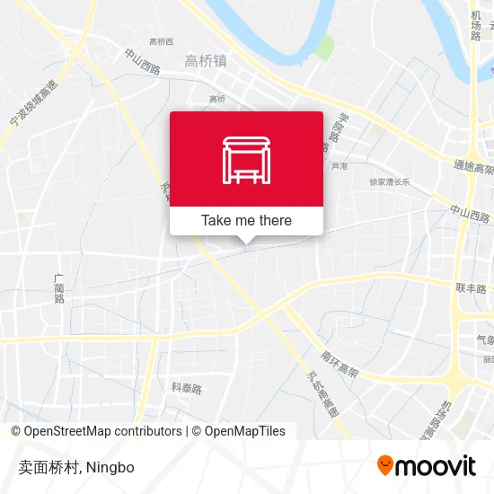 卖面桥村 map
